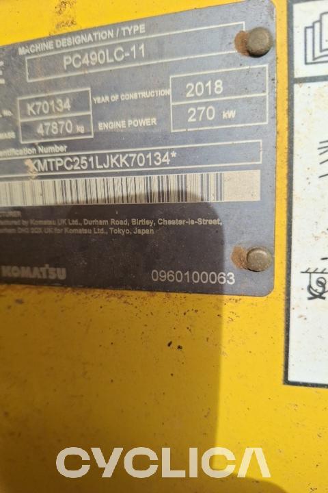 Eskavatorë me Zinxhirë  PC490 KK70134 - 6