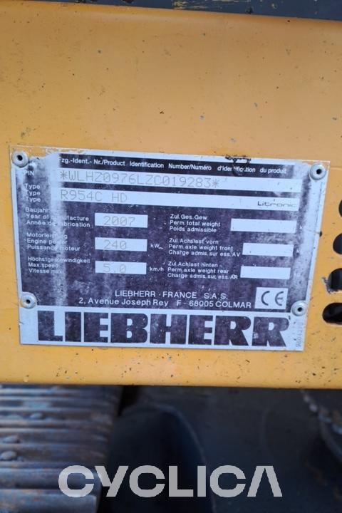 Eskavatorë me Zinxhirë  R954C LZC019283 - 6