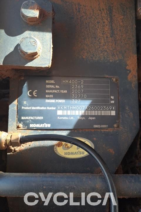 Dumpers and articulated trucks  HM400-2 A26002369 - 6