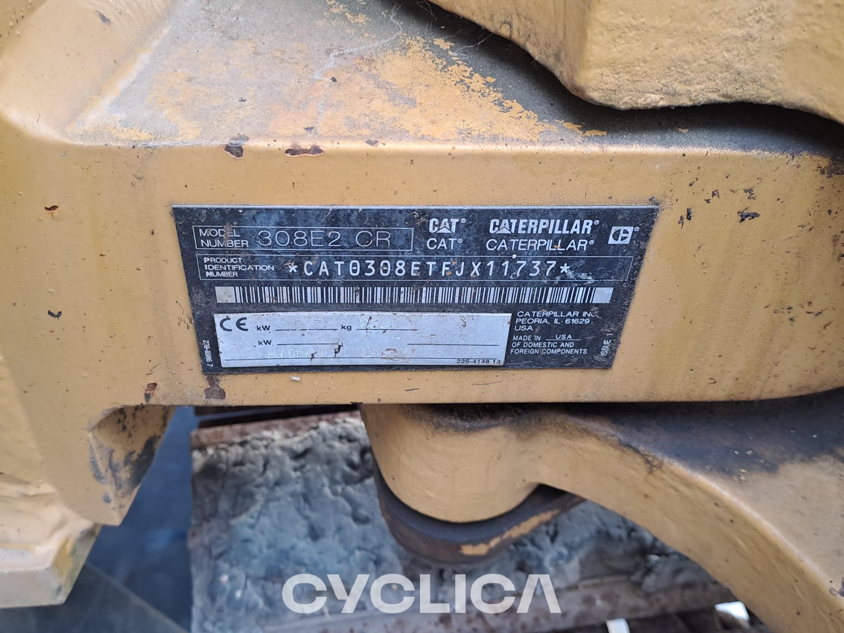 Crawler excavators  308E FJX11737 - 7