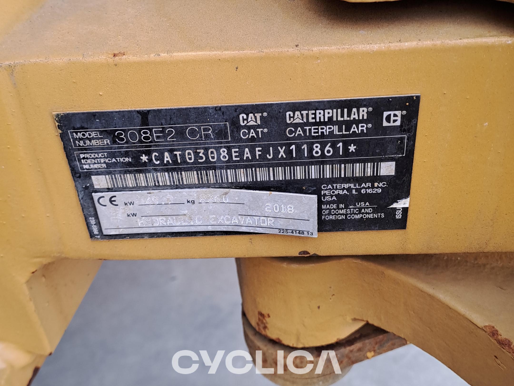 Crawler excavators  308E FJX11861 - 7