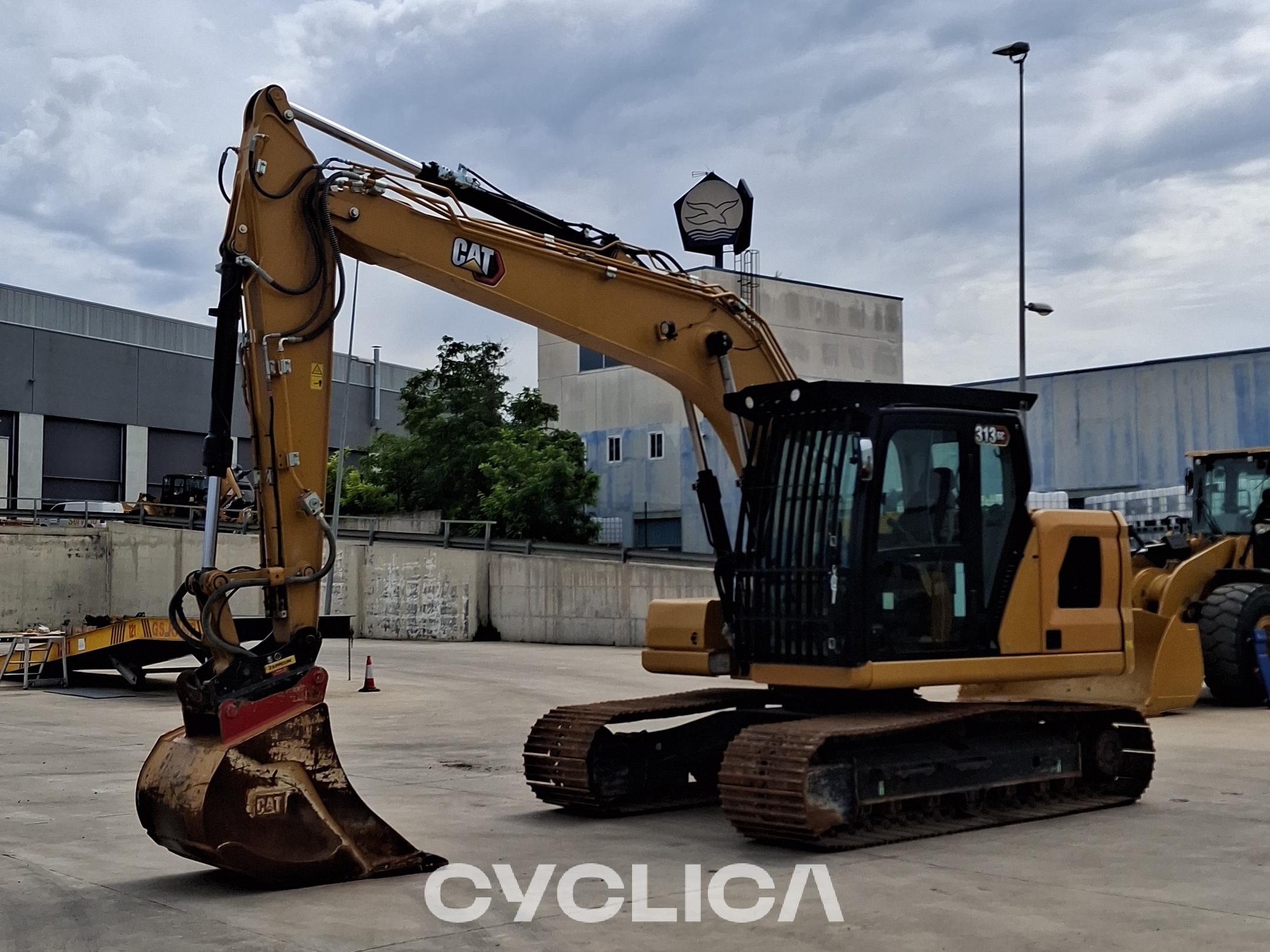 Bageri gusjeničari  313GC NFZ00397 - 2