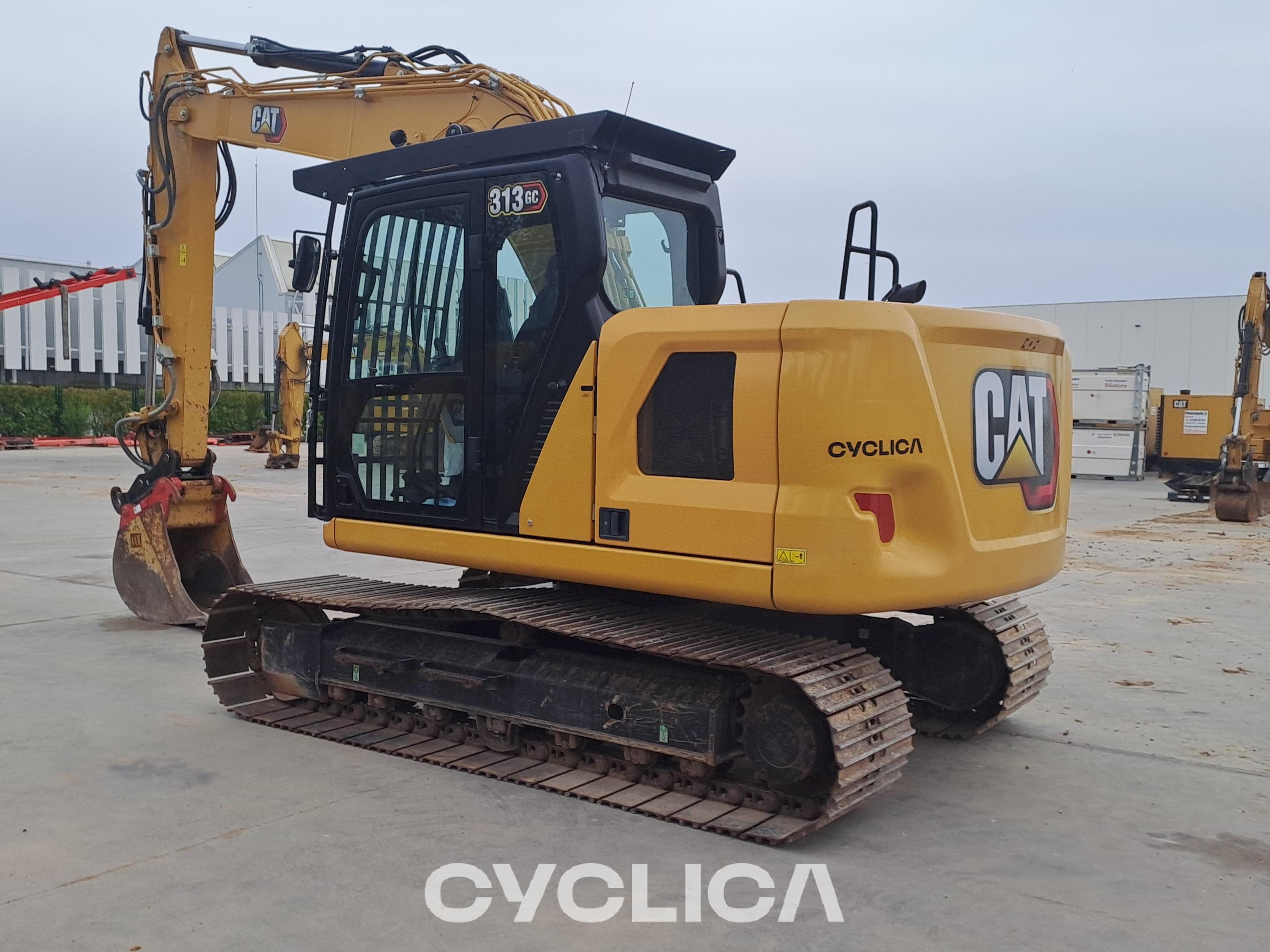 Bageri gusjeničari  313GC NFZ00402 - 5