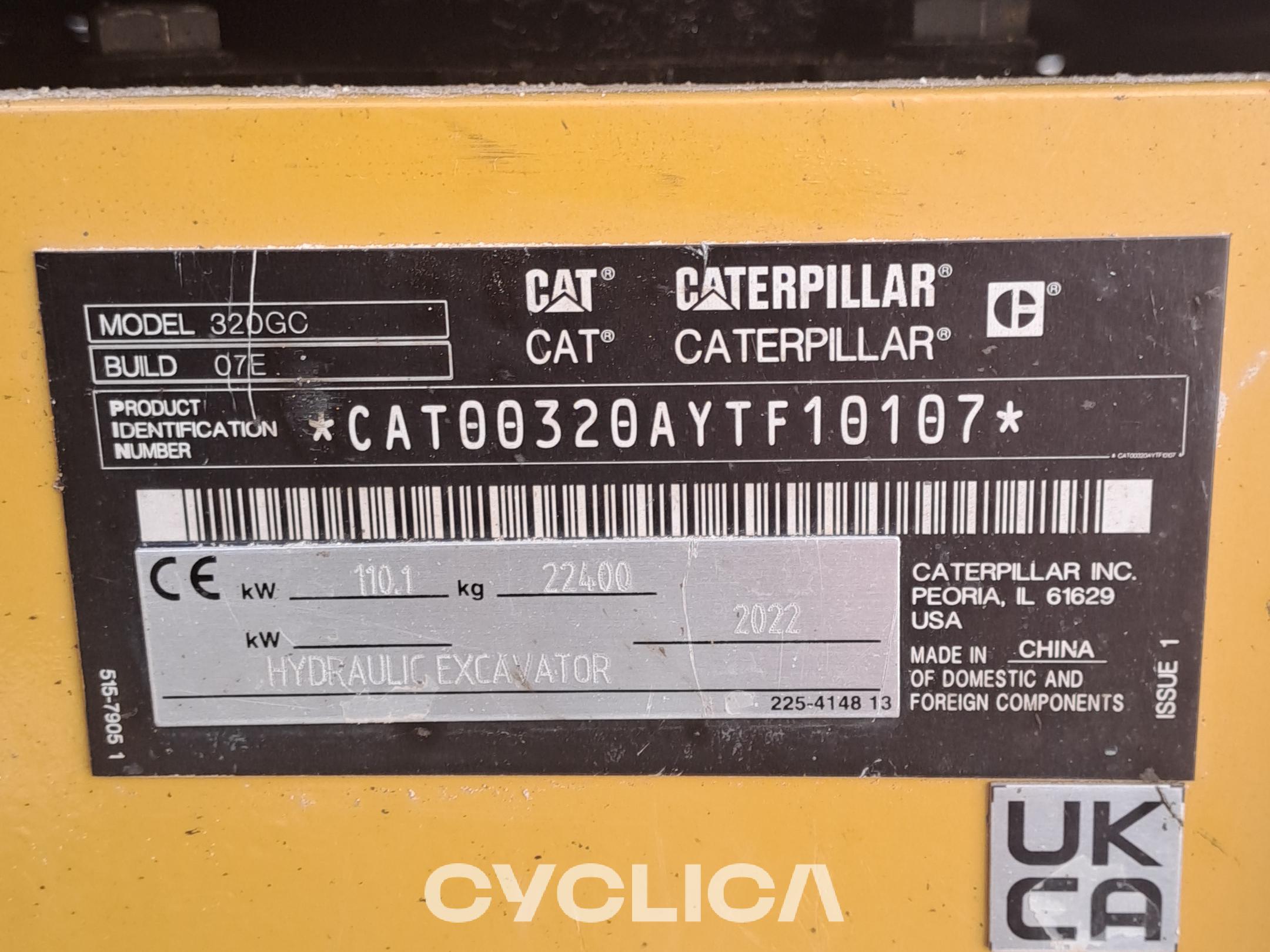 Bageri gusjeničari  320LN GC YTF10107 - 6