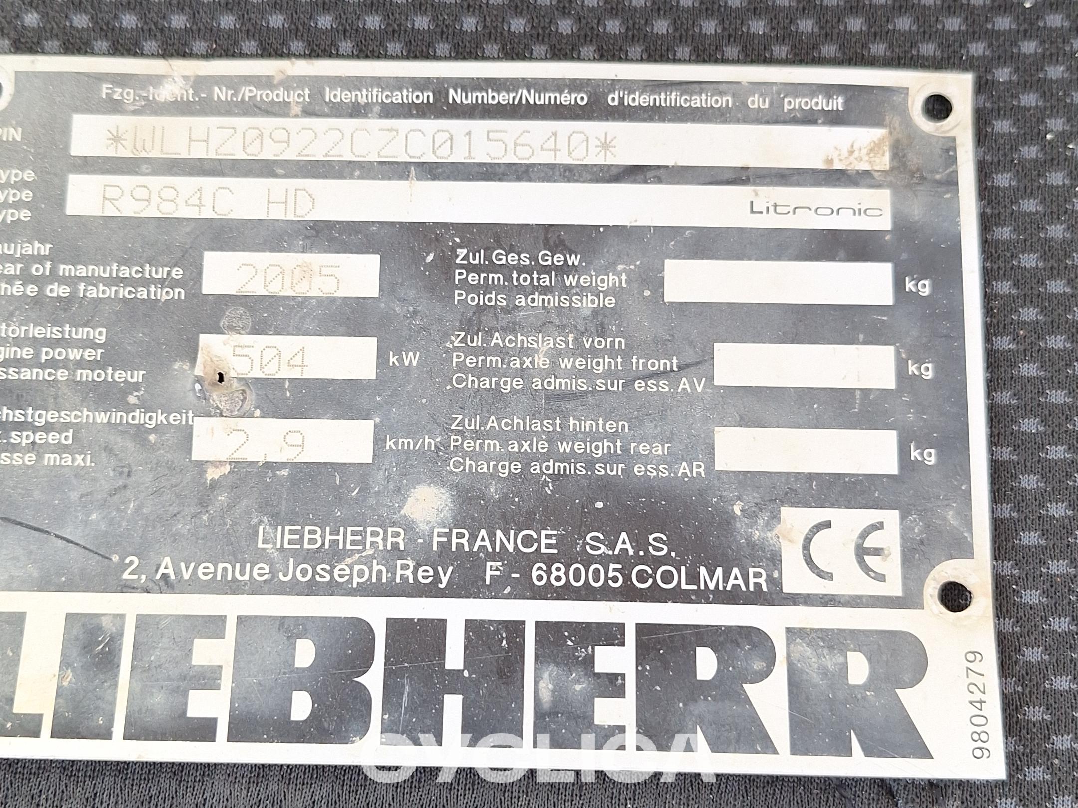 Bageri guseničari  R984 92215640 - 8