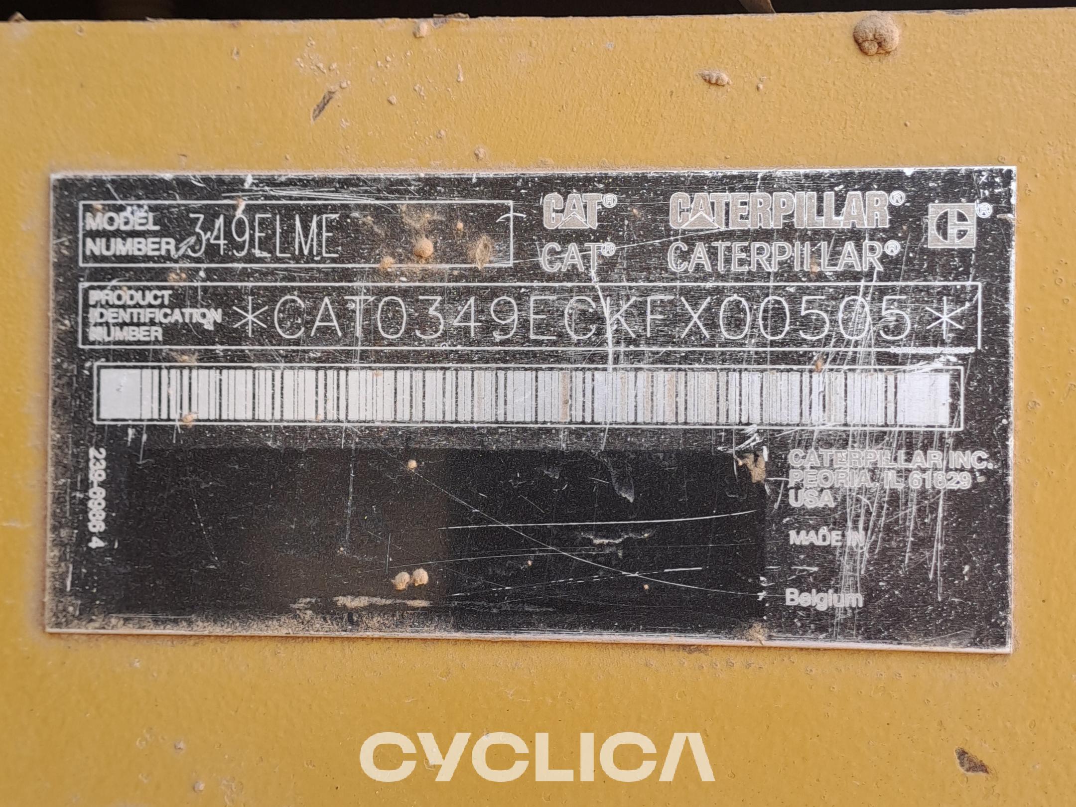 Excavadoras de cadenas 349E KFX00505 - 7