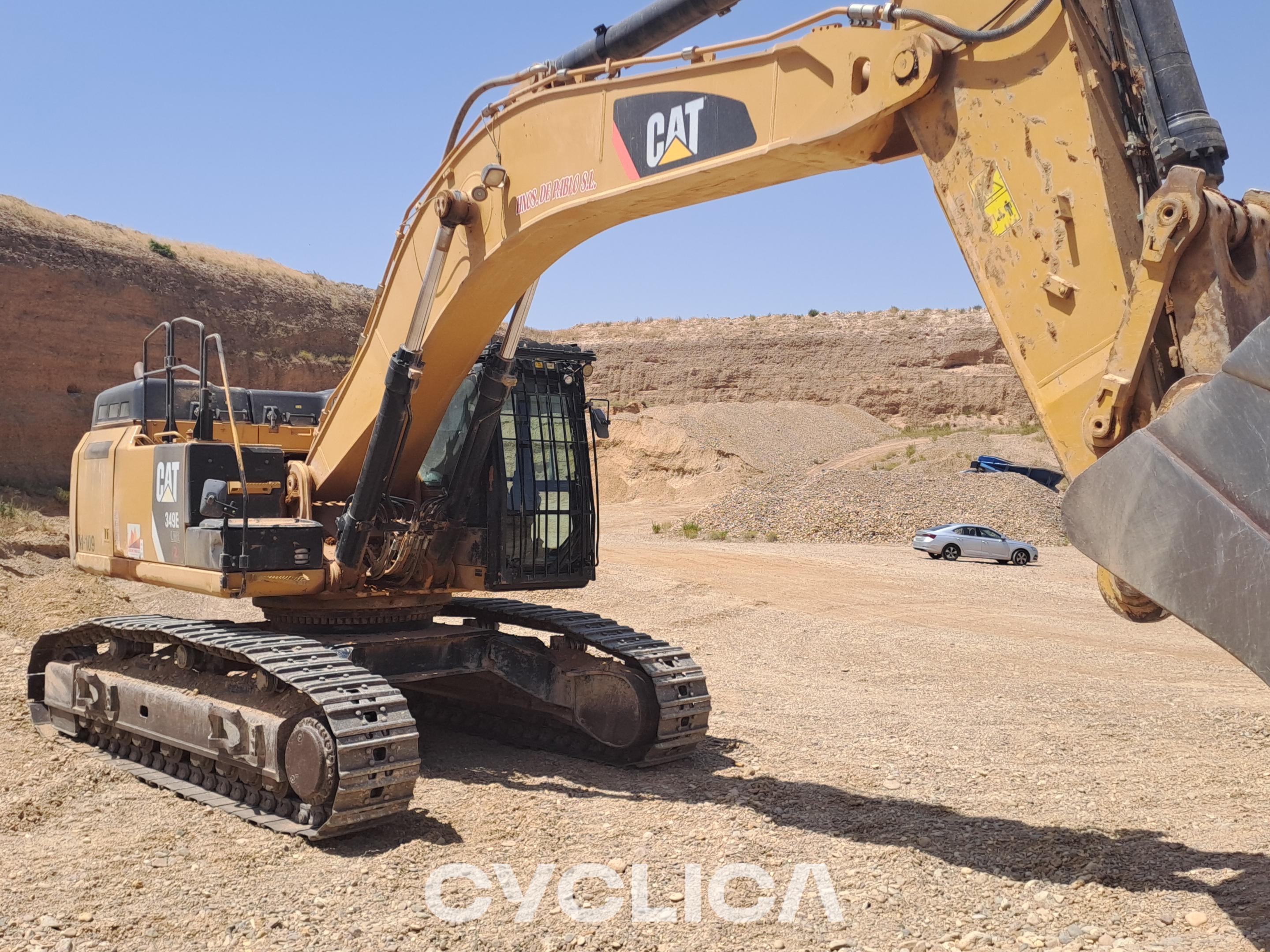 Excavadoras de cadenas 349E KFX00505 - 4