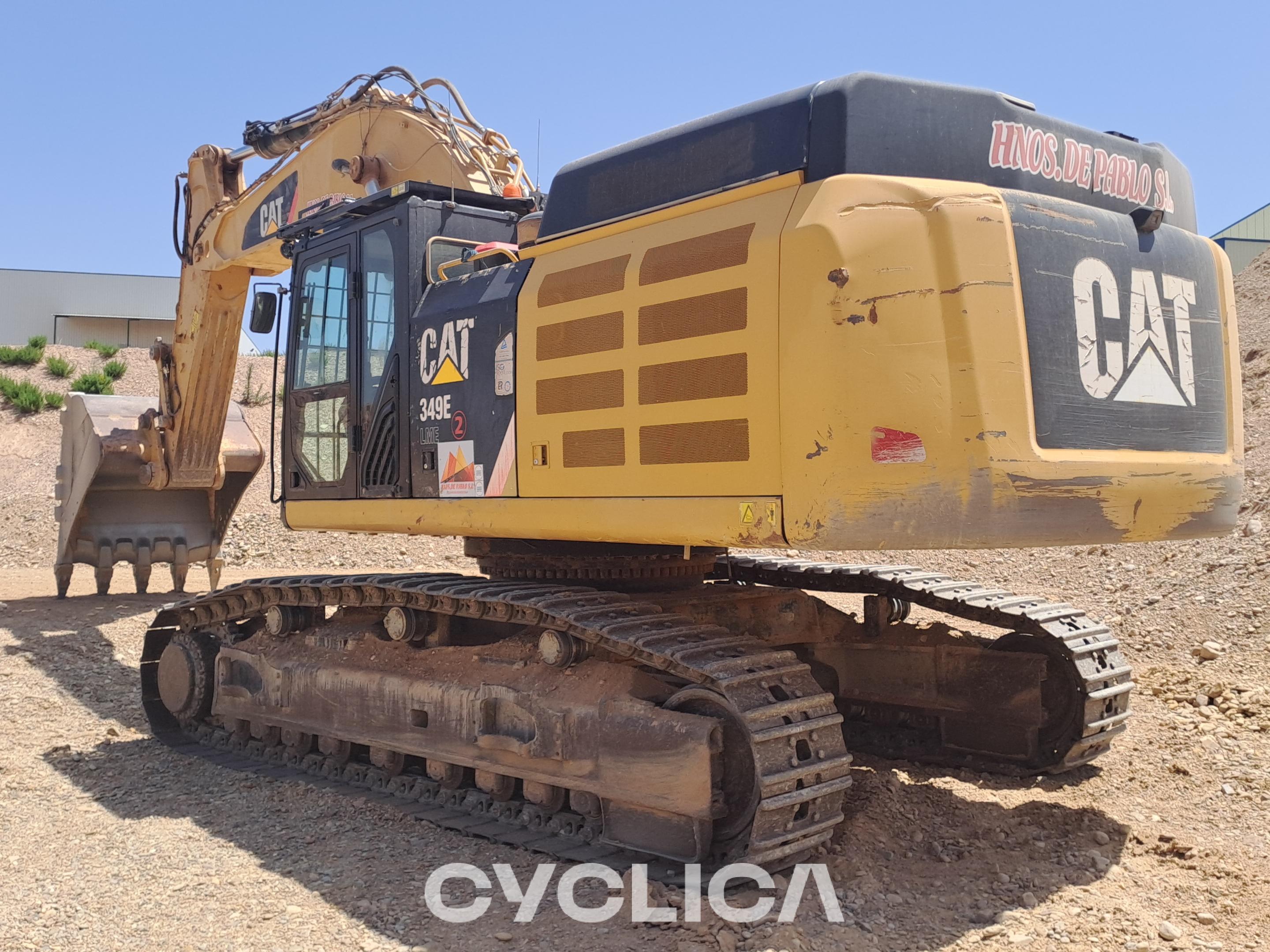 Excavadoras de cadenas 349E KFX00505 - 5