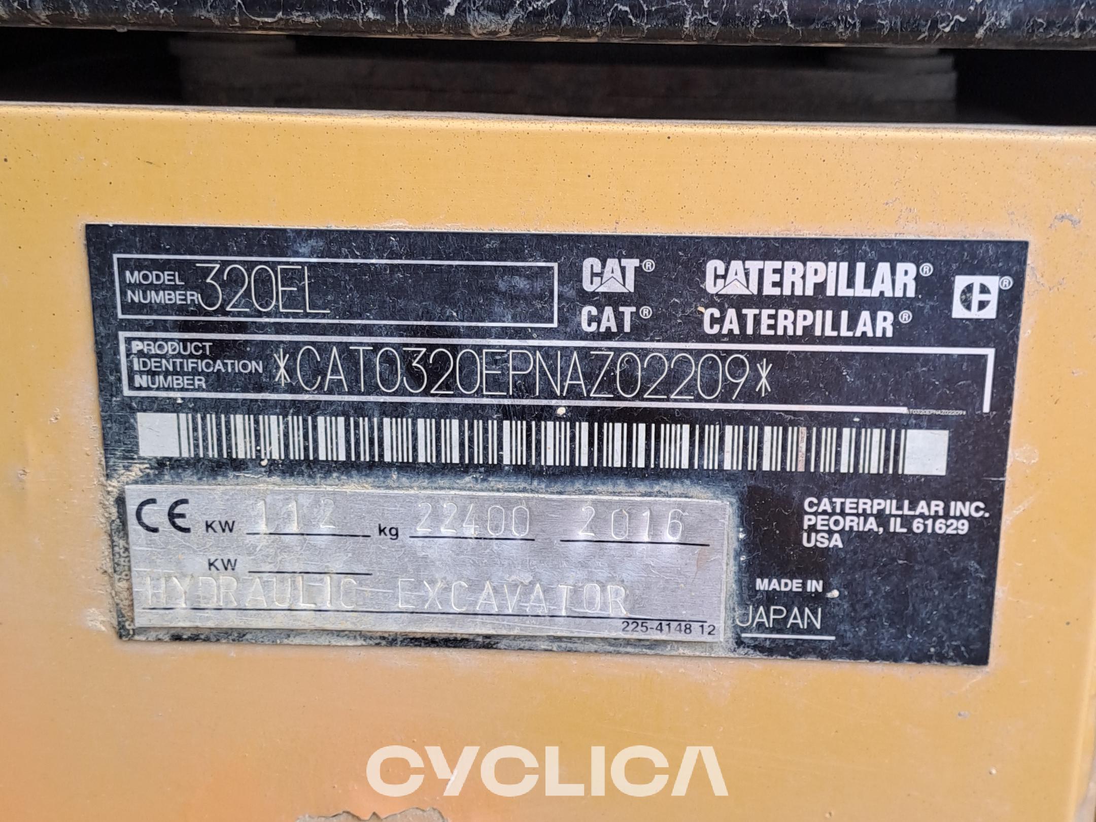 Ровокопачи-гасеничари  320B NAZ02209 - 6