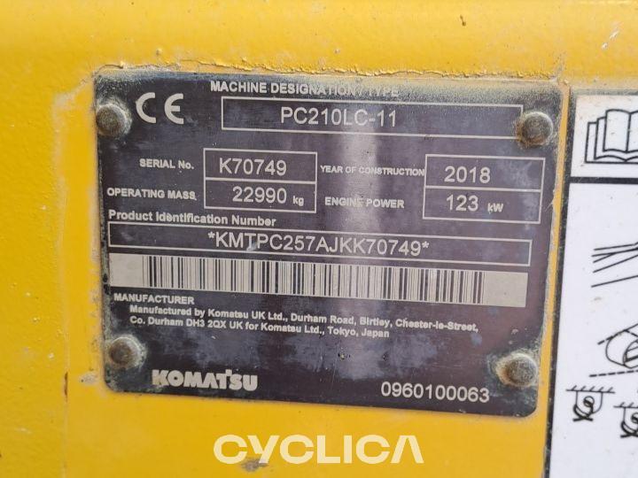 Ровокопачи-гасеничари  PC210LC K70749 - 6
