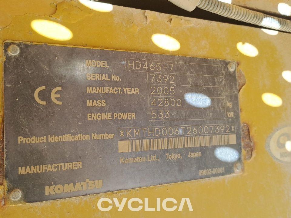 Damperi i kruti kamioni HD465-7 7392 - 8