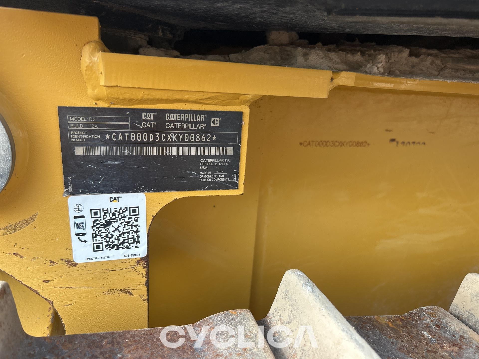 Bulldozers y tractores de cadenas D3LGP XKY00862 - 6