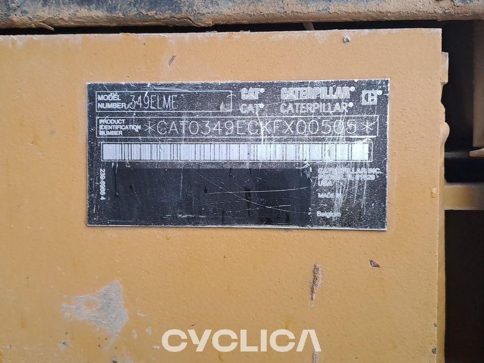 Crawler excavators  349E KFX00505 - 8