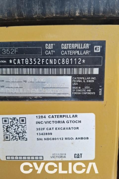 Escavadora de rastos  352FLME NDC80112 - 8