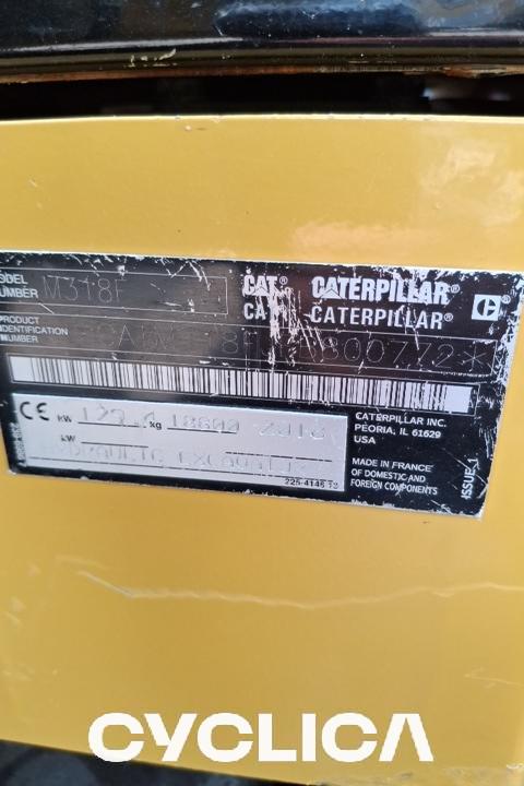 Escavatori gommati M318F FB800772 - 7