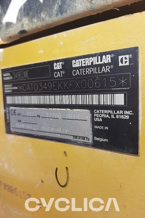 Eskavatorë me Zinxhirë  349E KFX00615 - 10