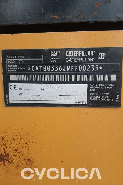 Eskavatorë me Zinxhirë  336NG WFF00235 - 6