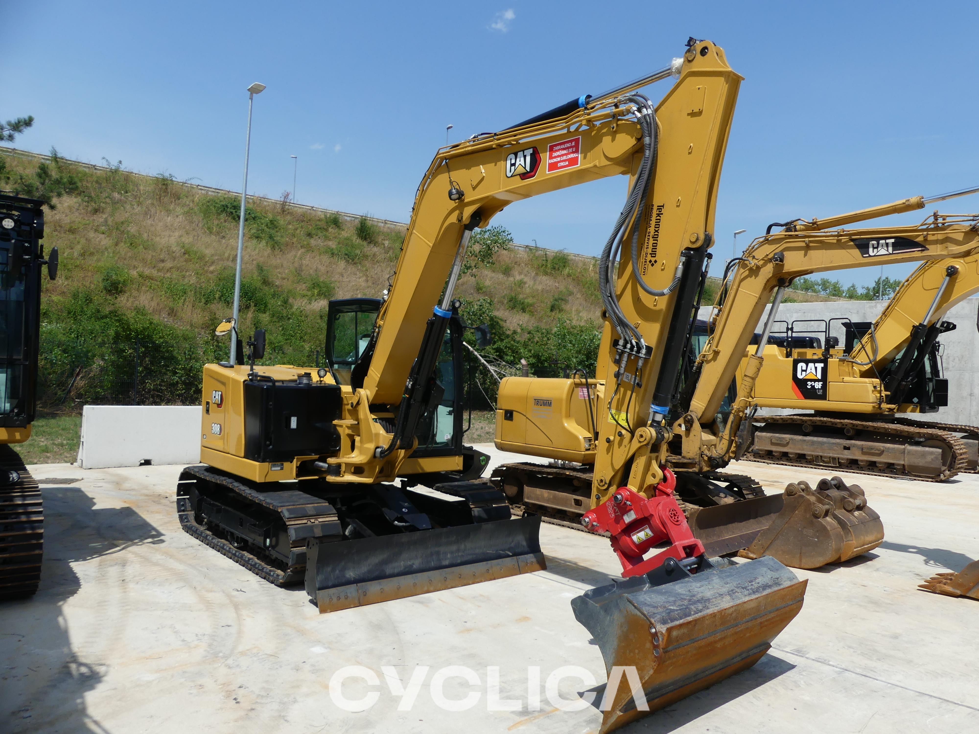 Bagri goseničarji  308-07 CR GW803555 - 1