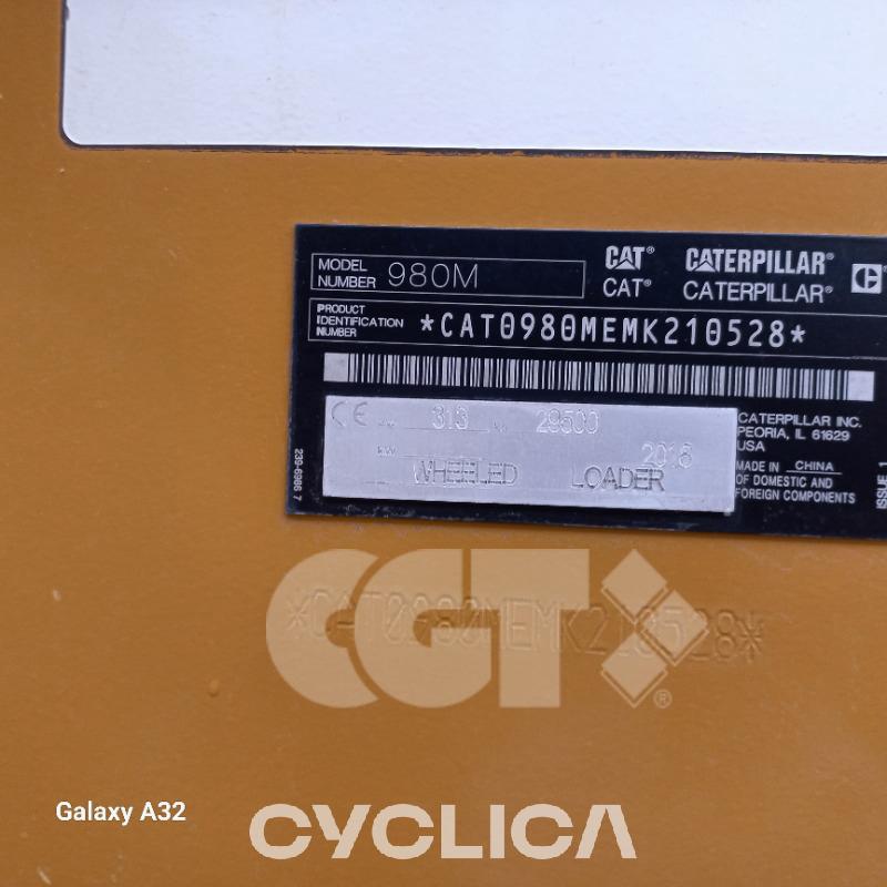 Palas cargadoras de ruedas  980M MK210528 - 12