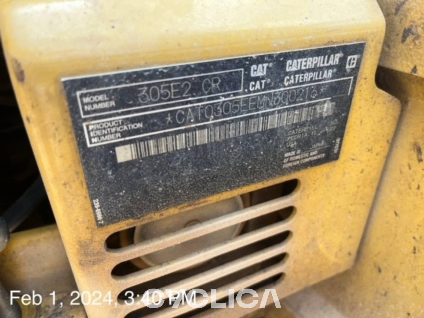 Eskavatorë me Zinxhirë  305E2CR MN300216 - 5