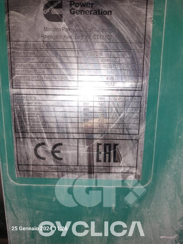 Grupos electrógenos / generadores  C550I 79936403 - 14