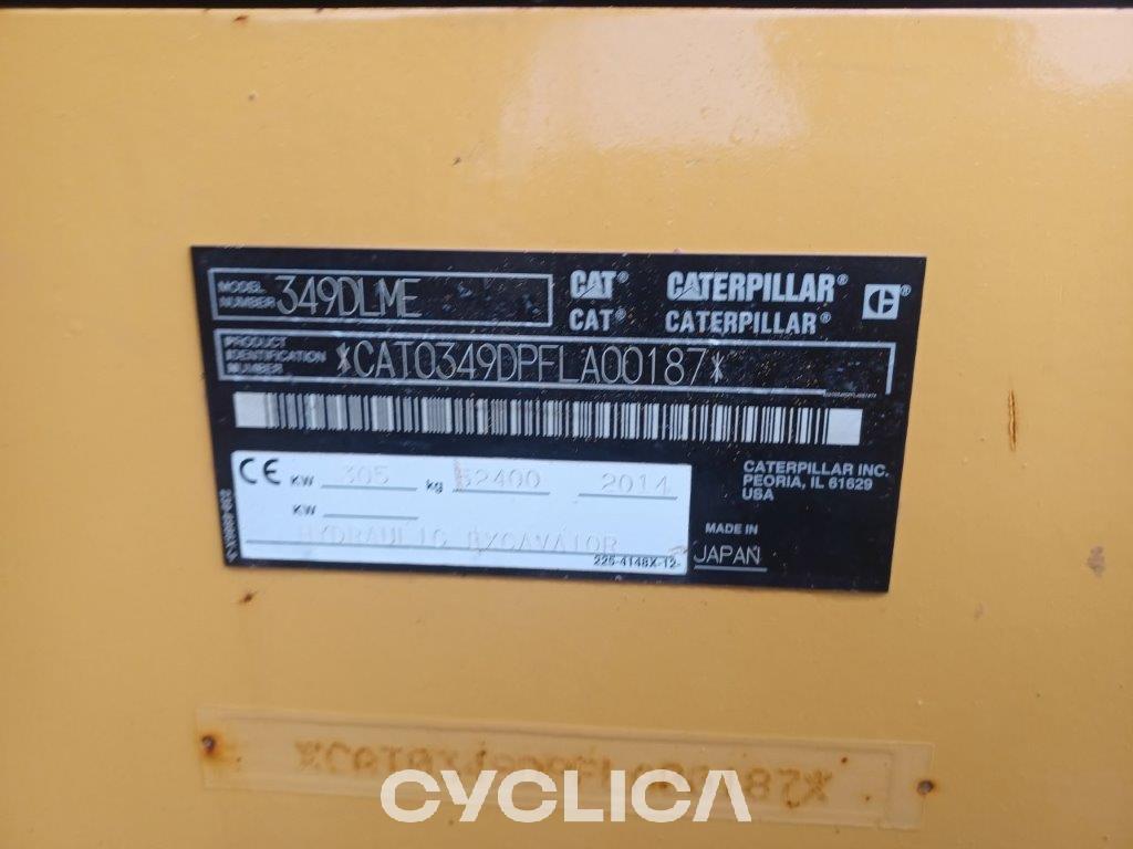 Eskavatorë me Zinxhirë  349D FLA00187 - 5