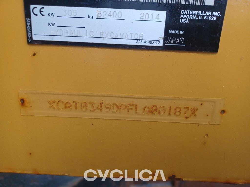 Eskavatorë me Zinxhirë  349D FLA00187 - 6