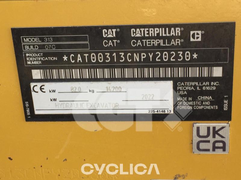 Excavadoras de cadenas  313 NG NPY20230 - 8