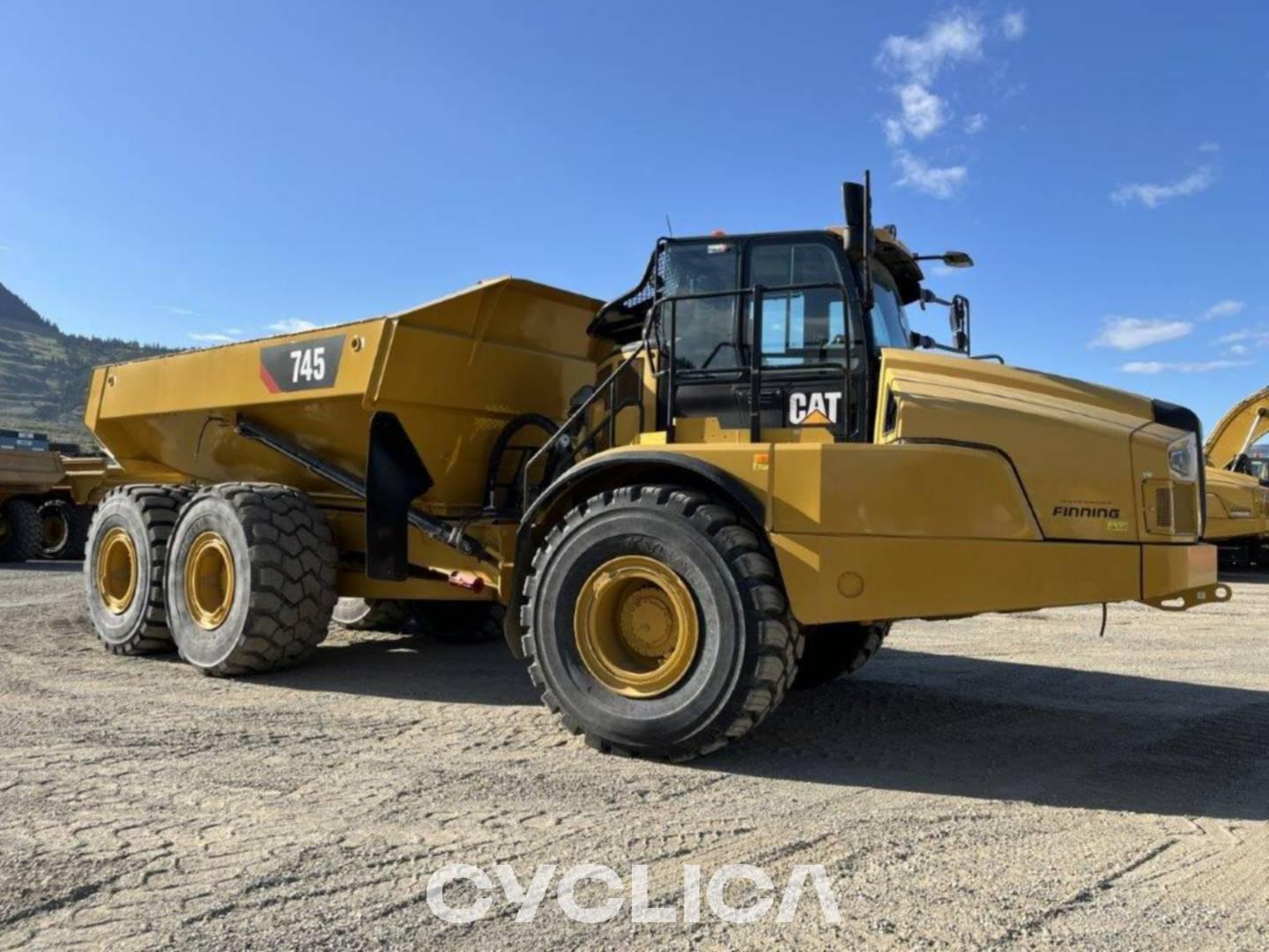 Dumpers and articulated trucks  745-04A 3T600474-REBUILD - 2