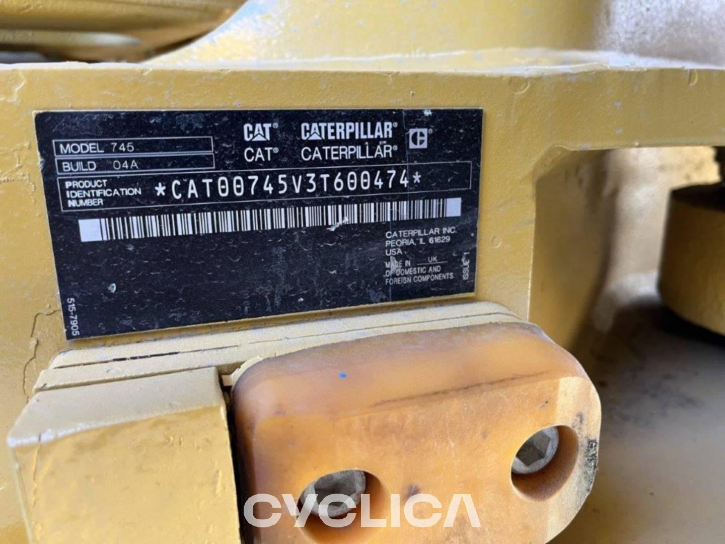 Dumpers and articulated trucks  745-04A 3T600474-REBUILD - 10