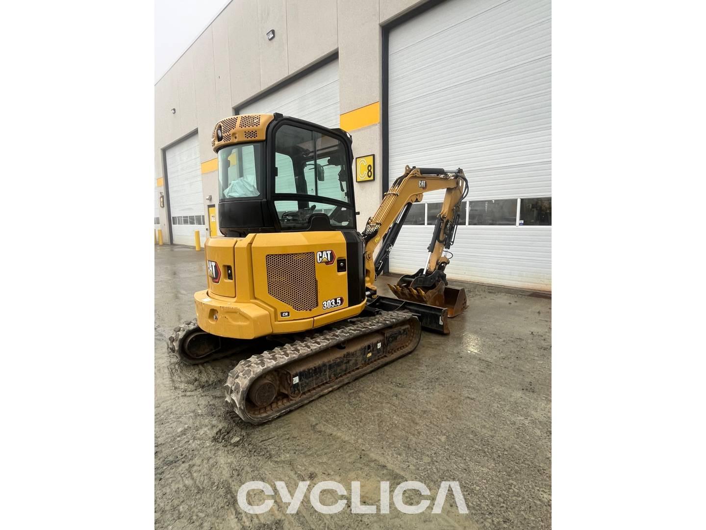 Eskavatorë me Zinxhirë  303.507CR RE901331 - 3