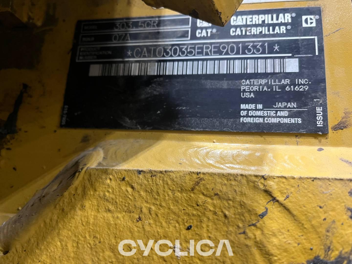 Eskavatorë me Zinxhirë  303.507CR RE901331 - 6