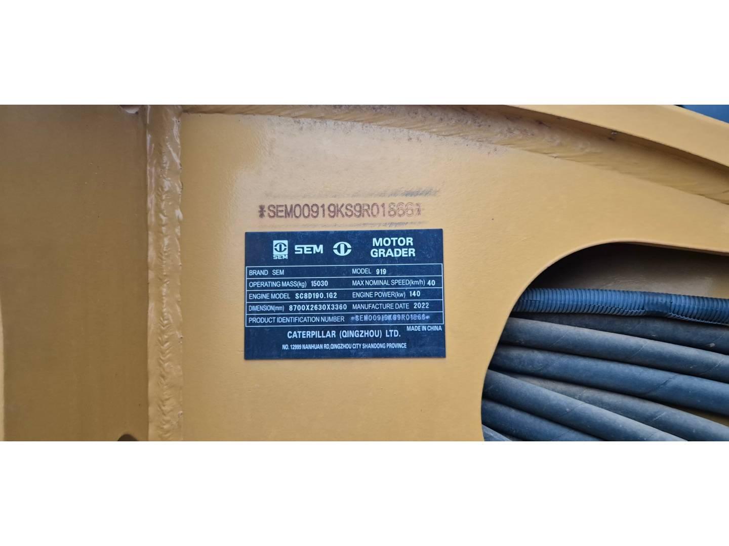 Motorni grejderi  SEM919 S9R01866 - 6