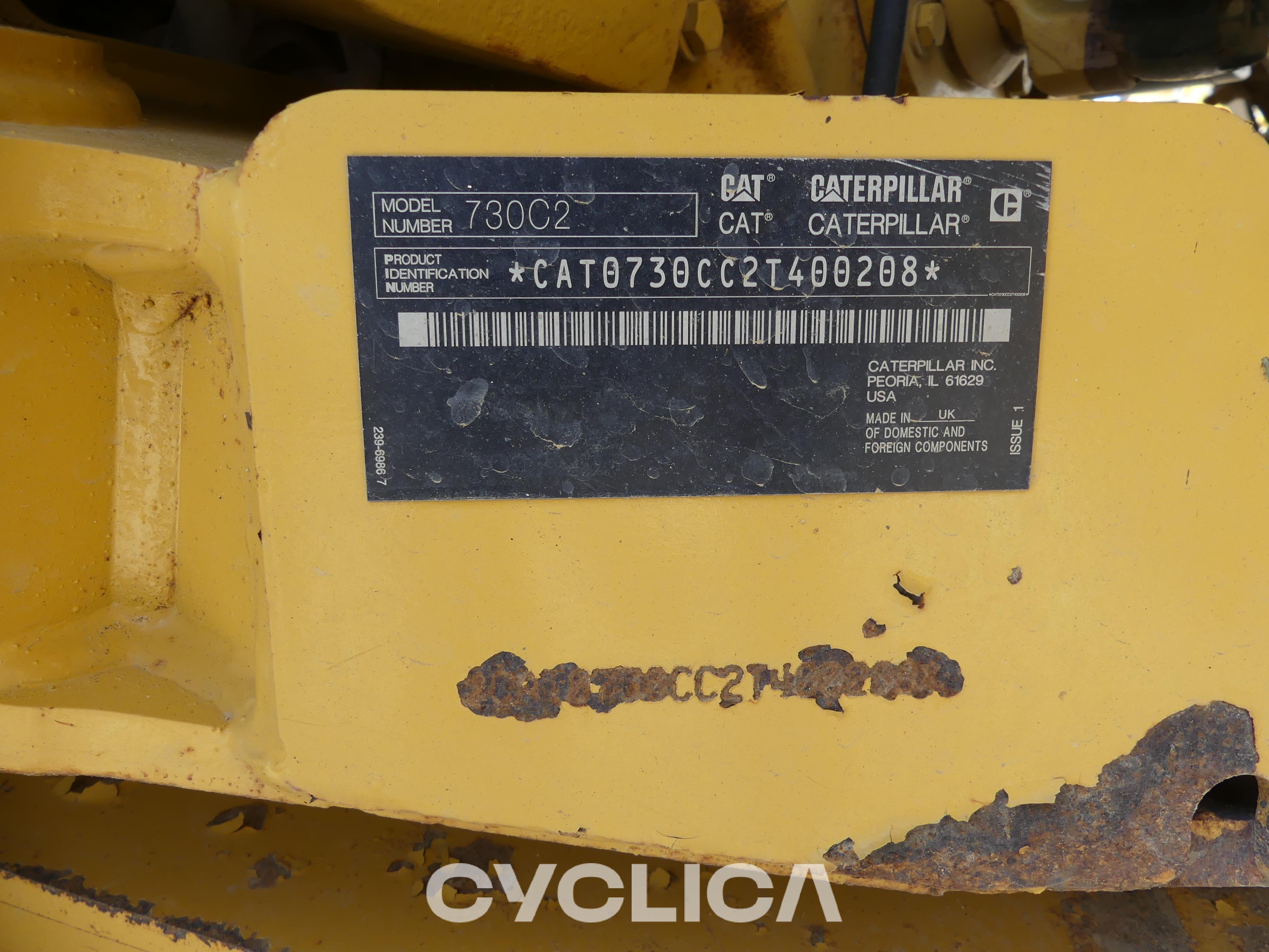 Damperi i zglobni kamioni  730C2 2T400208 - 2