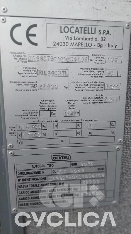 Otras máquinas de construcción usadas  8500T 109 - 23
