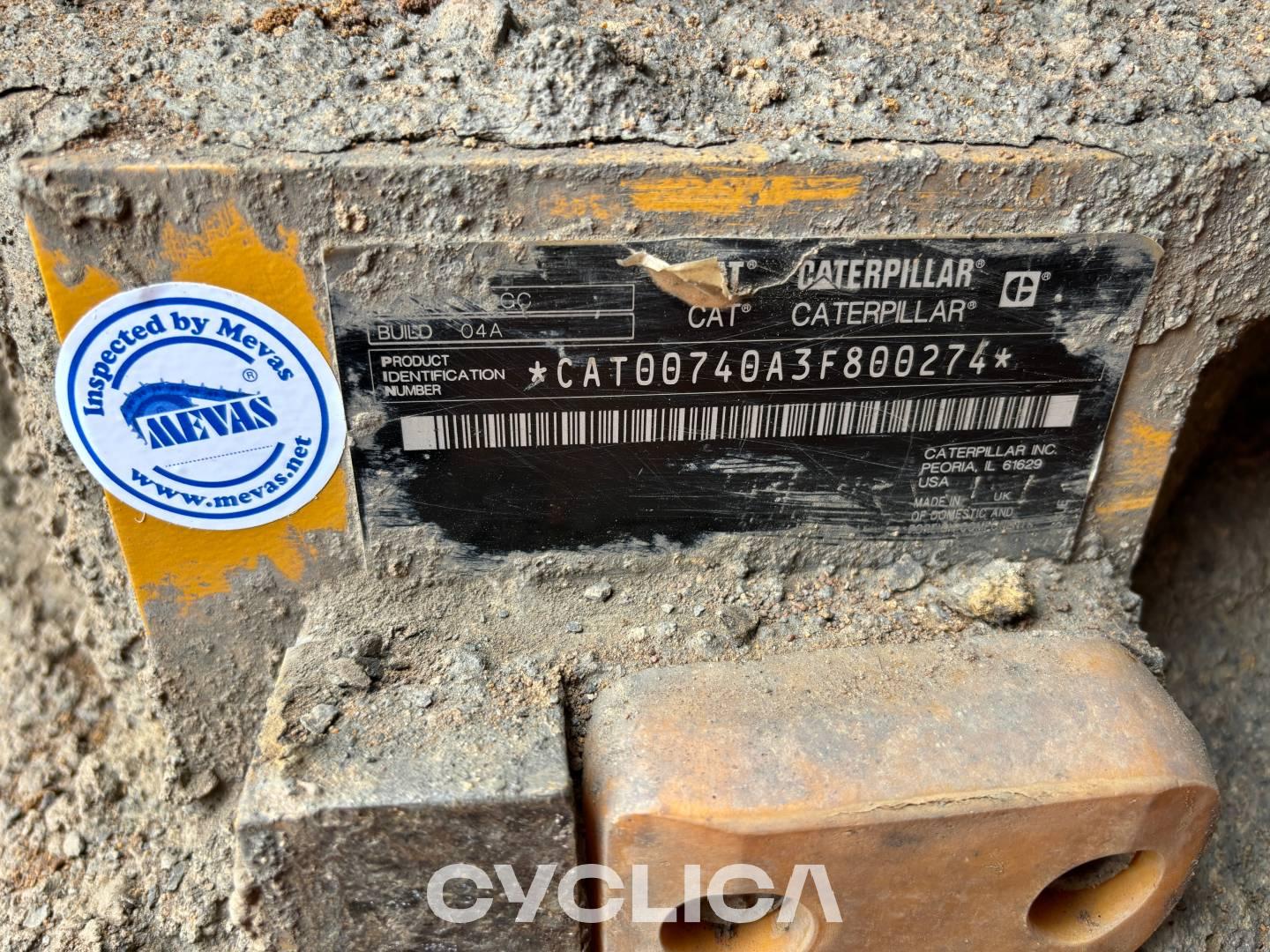 Dumpers y camiones articulados  740-04GC 3F800274 - 6