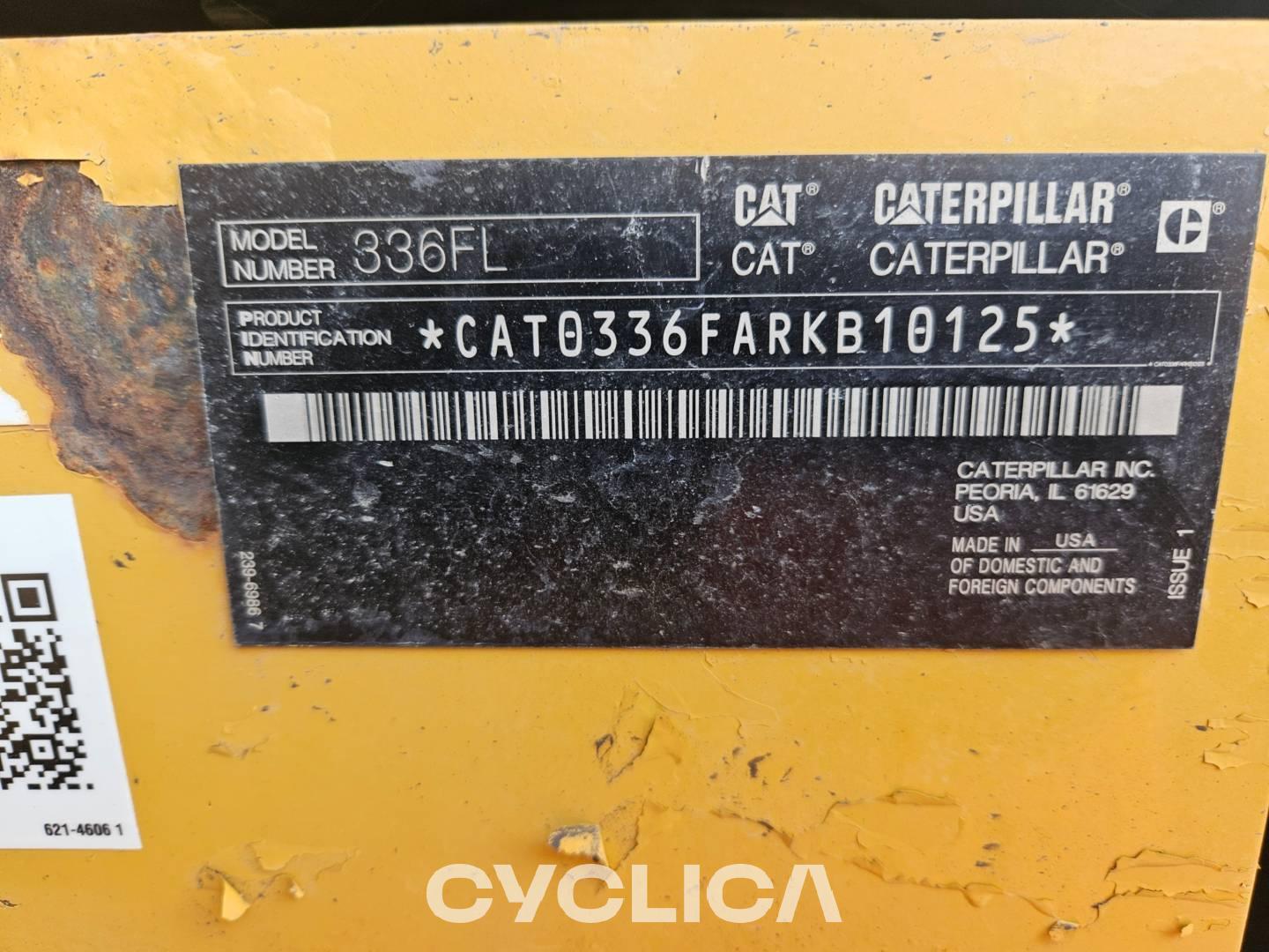 Eskavatorë me Zinxhirë  336FL RKB10125 - 6