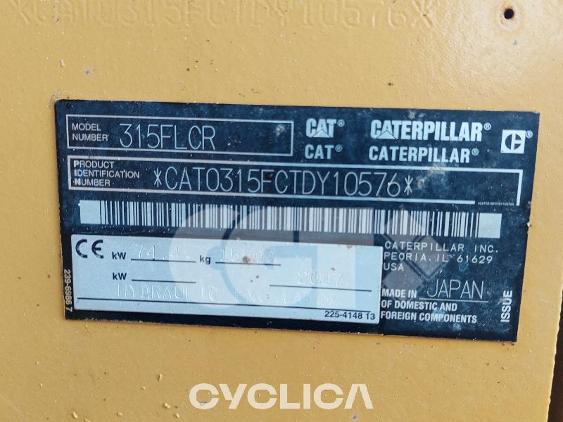 Crawler excavators  315F TDY10576 - 21