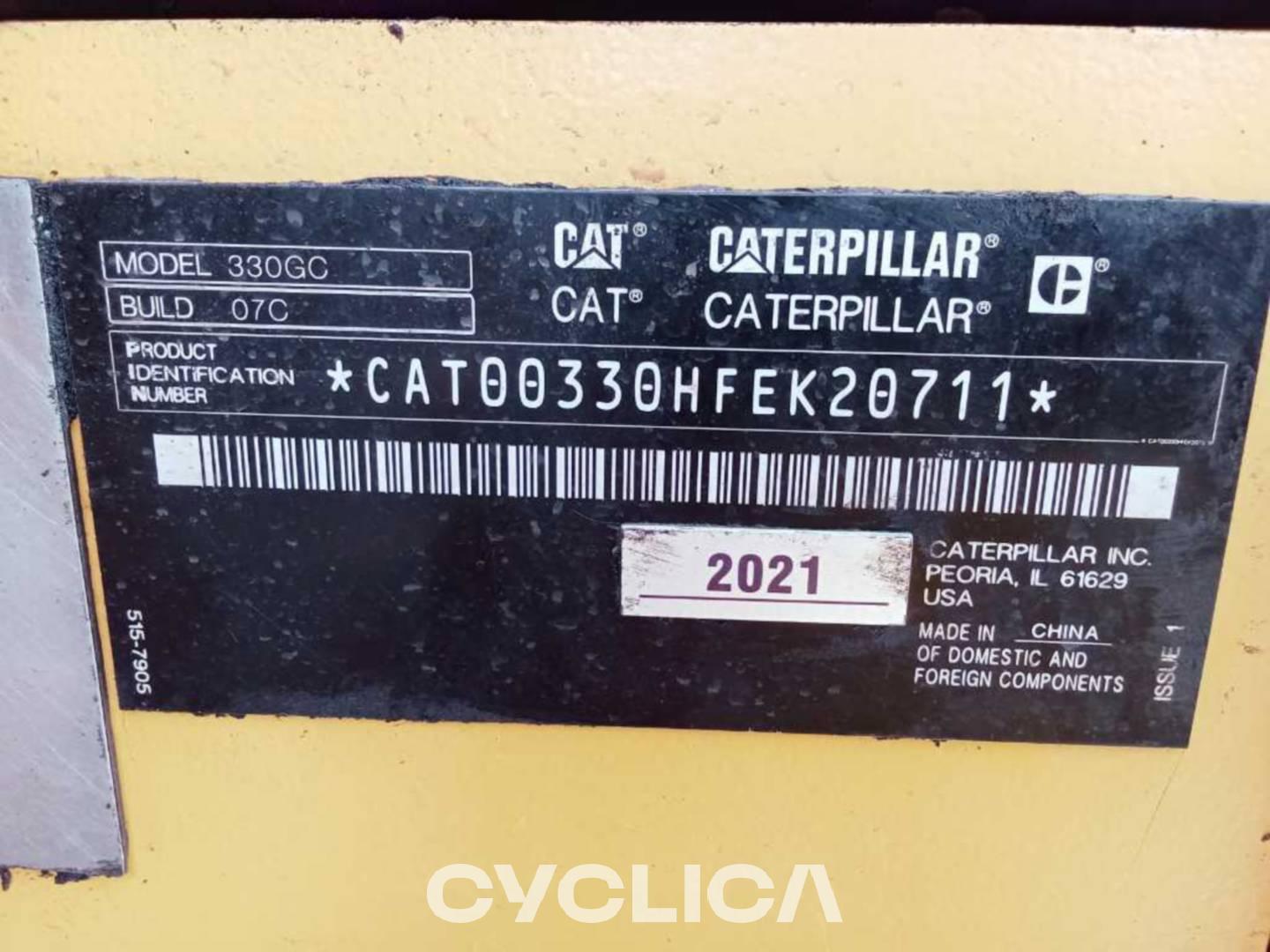 Eskavatorë me Zinxhirë  330GC FEK20711 - 6