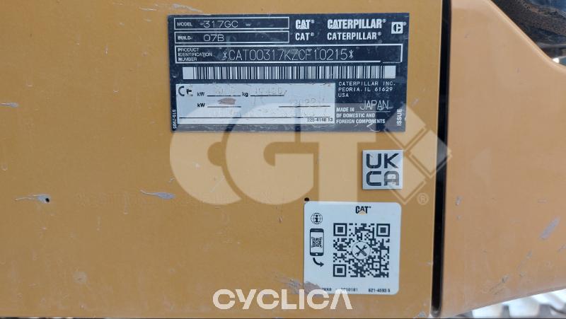Eskavatorë me Zinxhirë  317GC ZCF10215 - 11