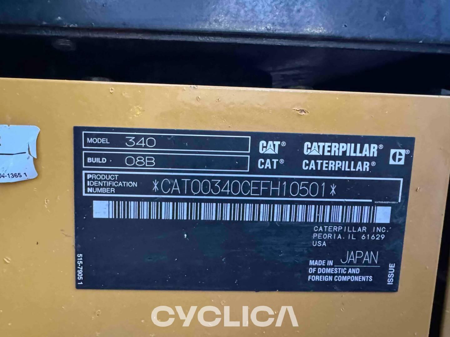 Eskavatorë me Zinxhirë  340-08 EFH10501 - 10