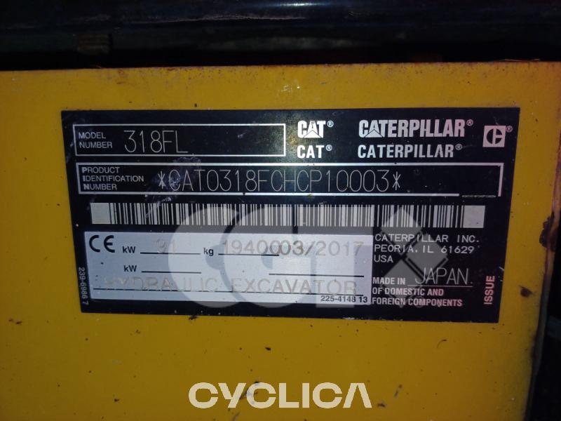 Crawler excavators  318F HCP10003 - 15