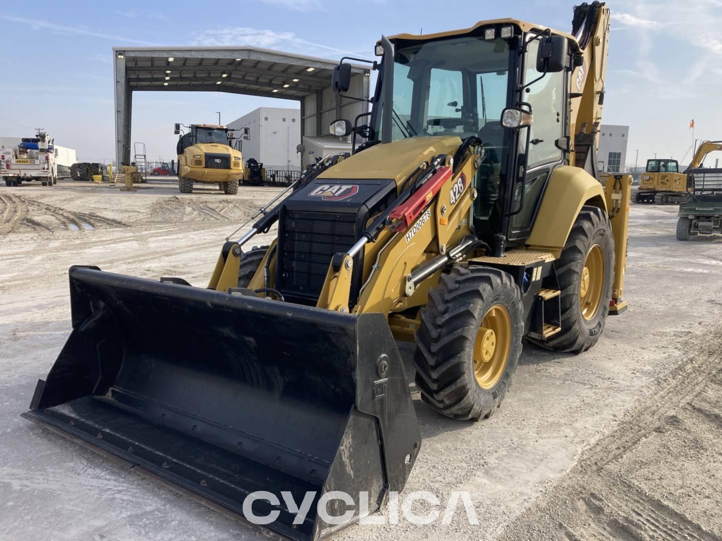Backhoe loaders  428-07 H7D00678 - 1