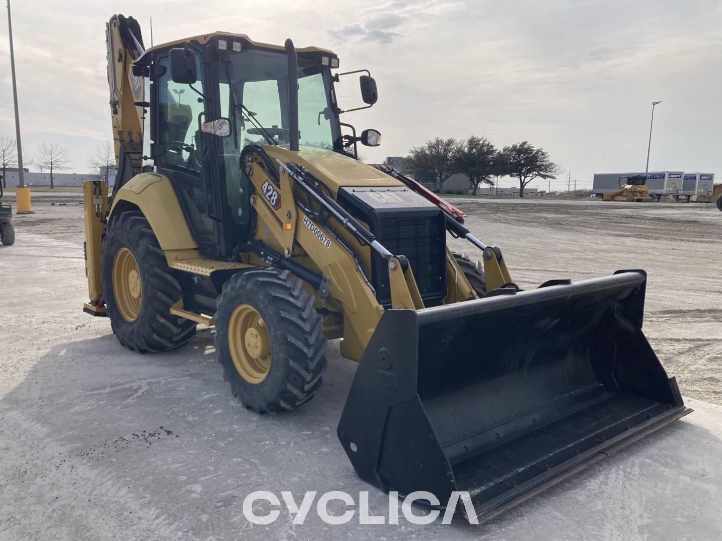 Backhoe loaders  428-07 H7D00678 - 3