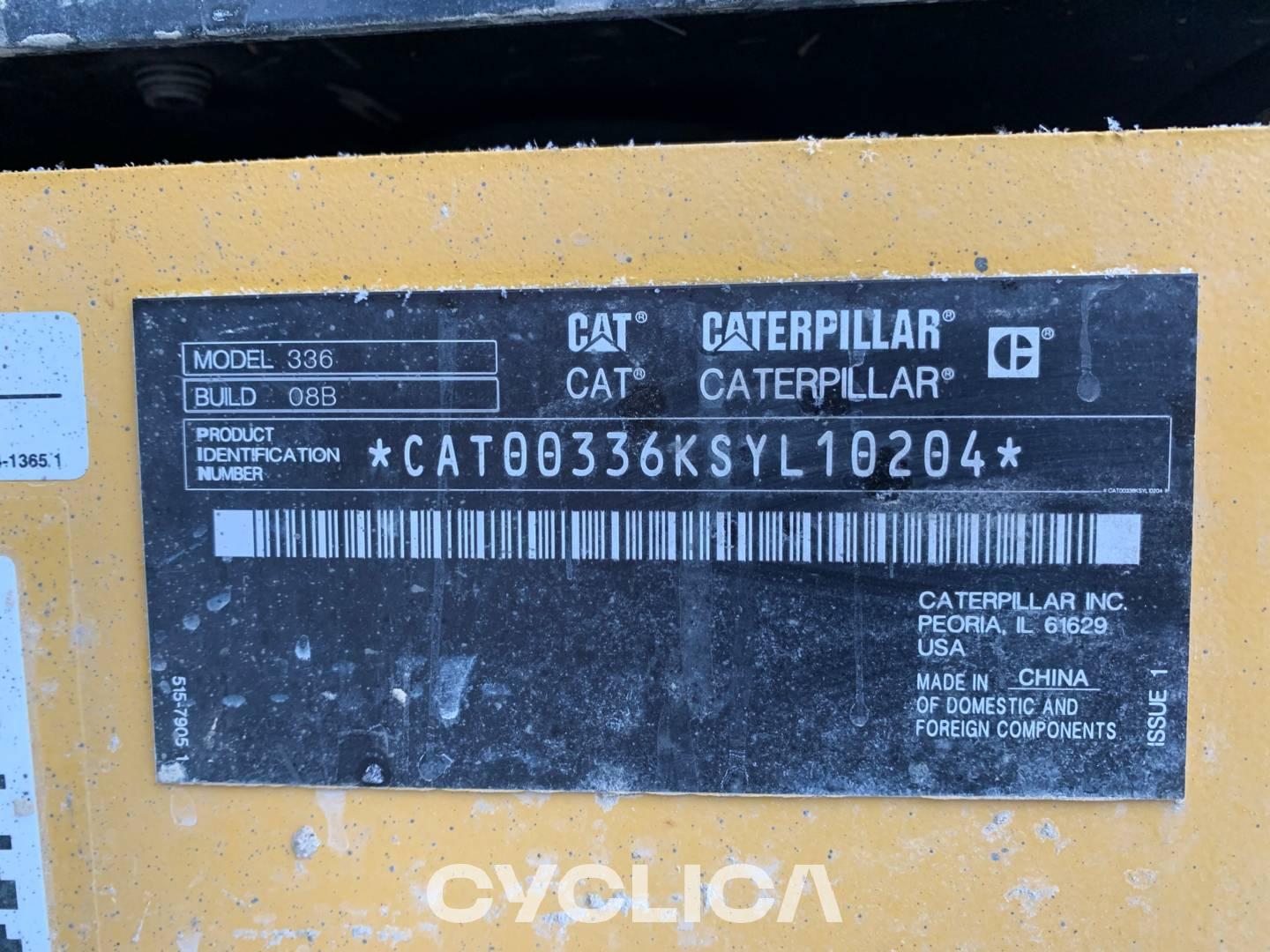 Eskavatorë me Zinxhirë  336-08B SYL10204 - 6