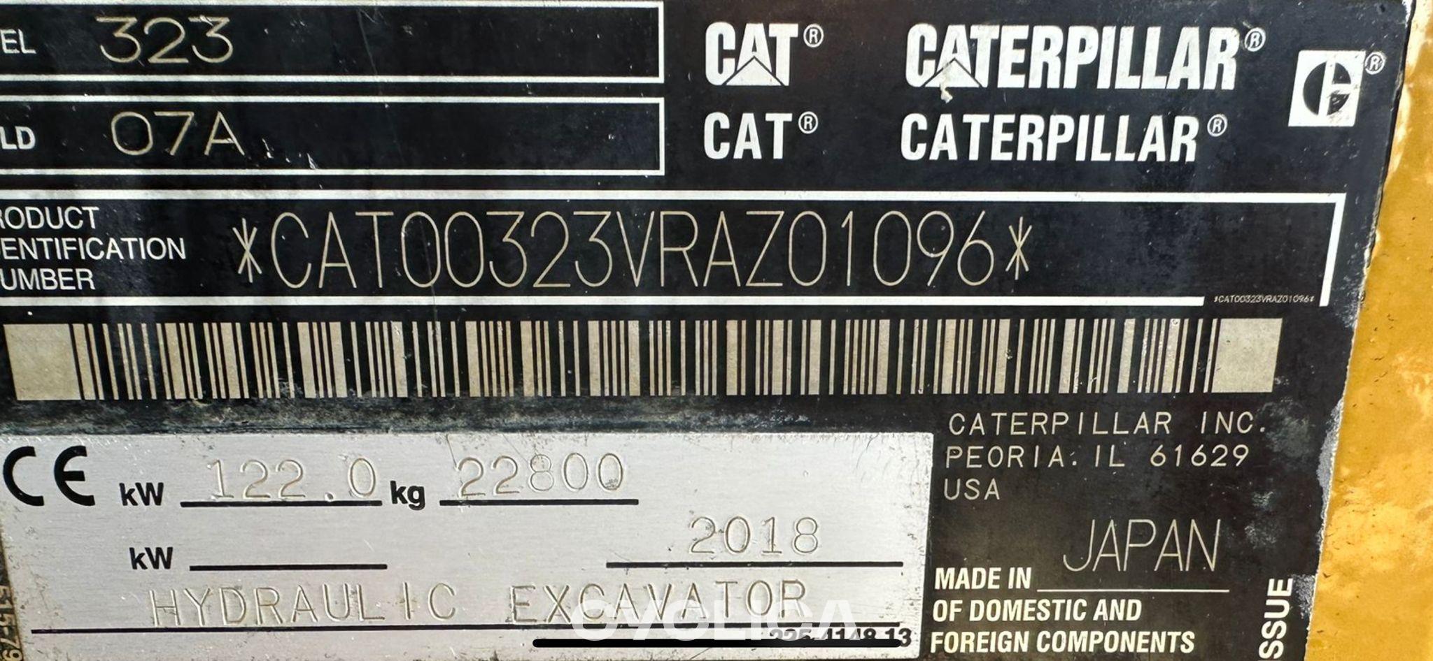 Eskavatorë me Zinxhirë  323E RAZ01096 - 4