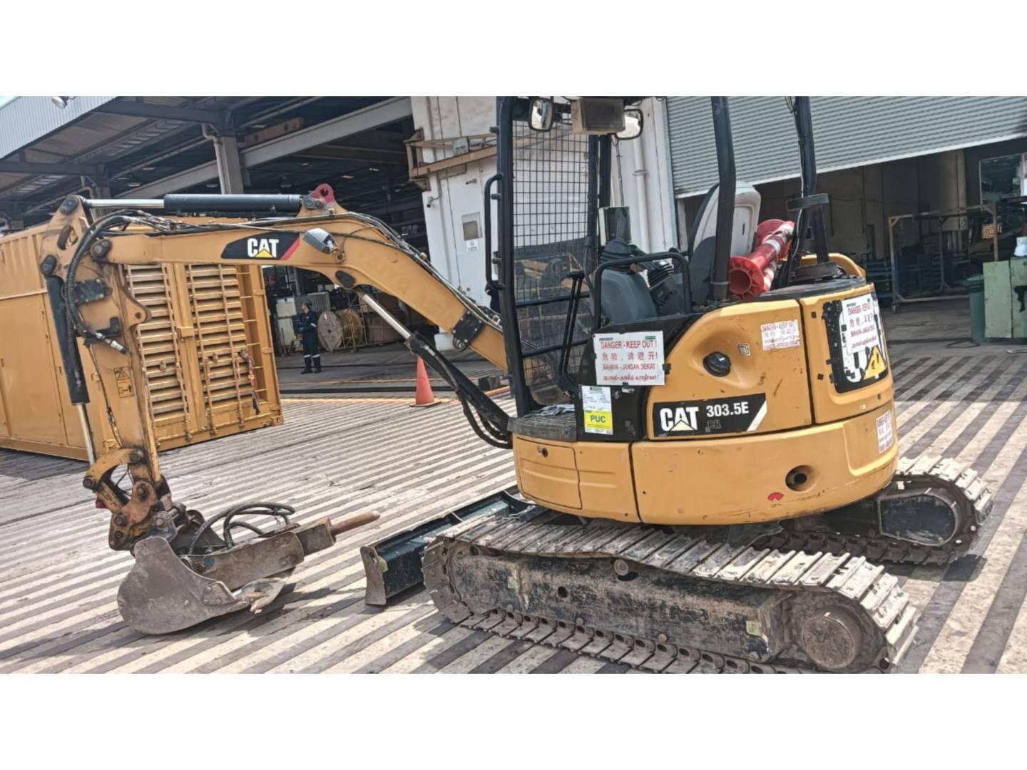 Eskavatorë me Zinxhirë  303.5ECR JX202746 - 5
