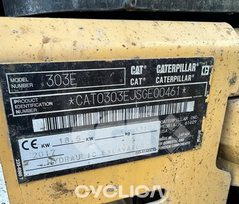 Eskavatorë me Zinxhirë  303 E CR SGE00461 - 8