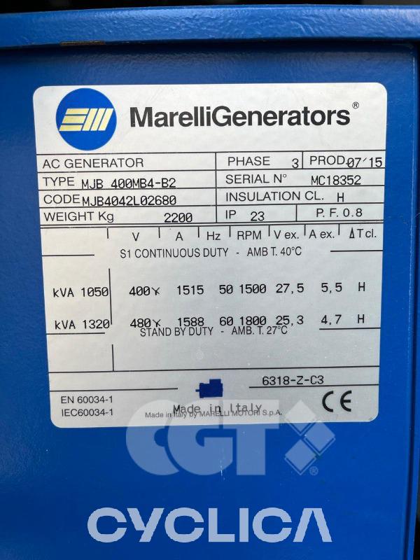 Grupos electrógenos / generadores  4008TAG2A 28923 - 4