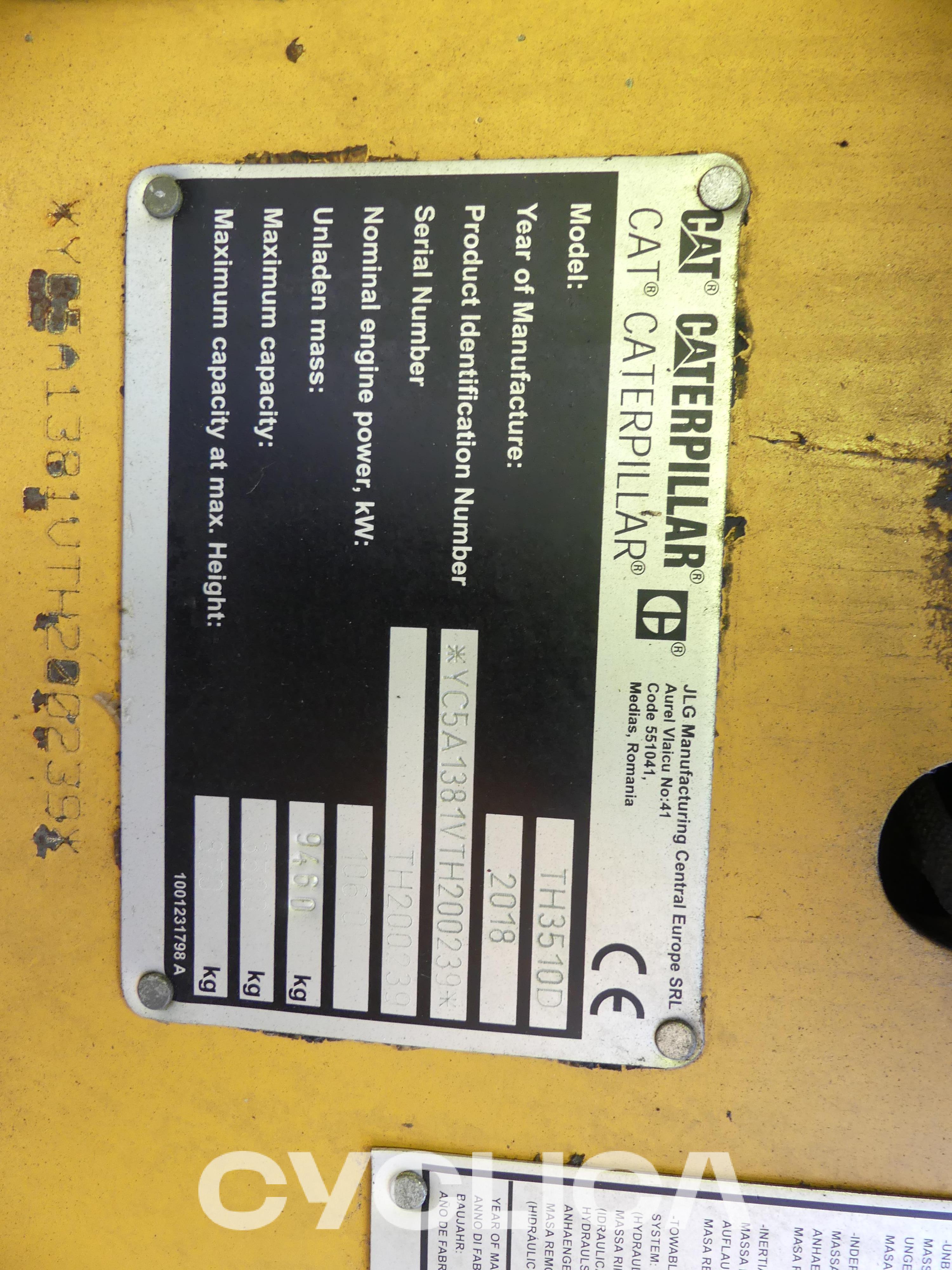 Teleskopski manipulatorji  TH3510D HRC TH200239 - 2